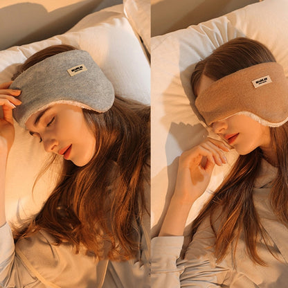 Golovejoy Winter Warm Soundproof Earmuffs + Earplugs Set Sleep Eye Mask(Gray) - Eye Masks by PMC Jewellery | Online Shopping South Africa | PMC Jewellery