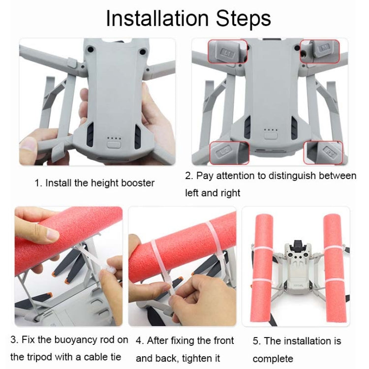 For DJI Mini 3 Pro CQT 913492 Floating Heightened Drone Landing Gear Buoyancy Rod - Others by CQT | Online Shopping South Africa | PMC Jewellery