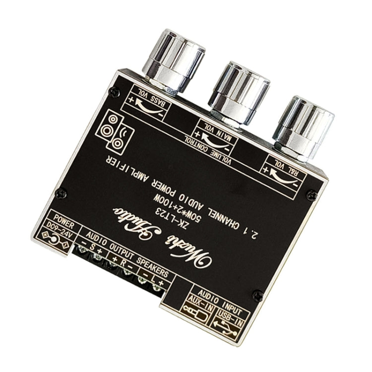 LT23 50W+100W 2.1 Channel TWS Bluetooth Audio Receiver Amplifier Module With Subwoofer - Breadboard / Amplifier Board by PMC Jewellery | Online Shopping South Africa | PMC Jewellery