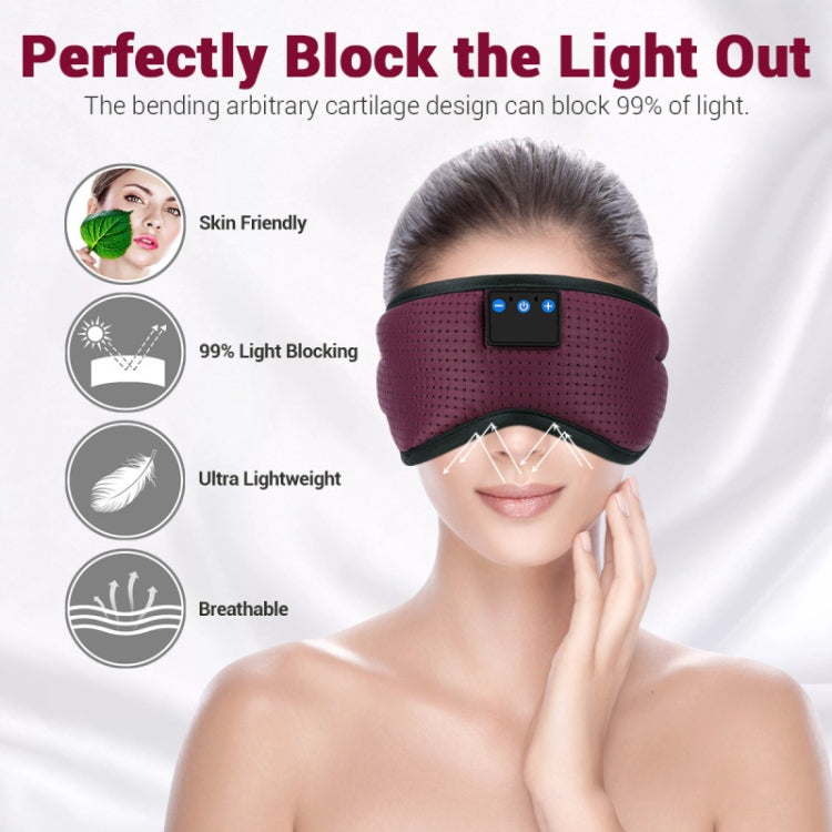 Bluetooth5.2 Sleep Eye Mask Intelligent Music Eye Protection Headphones(Black) - Eye Masks by PMC Jewellery | Online Shopping South Africa | PMC Jewellery