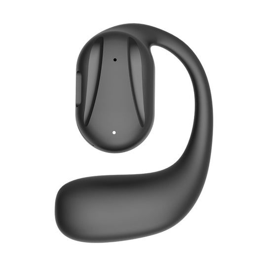 YJ77 Bluetooth 5.2 Ear-mounted OWS Bone Conduction Headset(Left Ear Black) - Bluetooth Earphone by PMC Jewellery | Online Shopping South Africa | PMC Jewellery