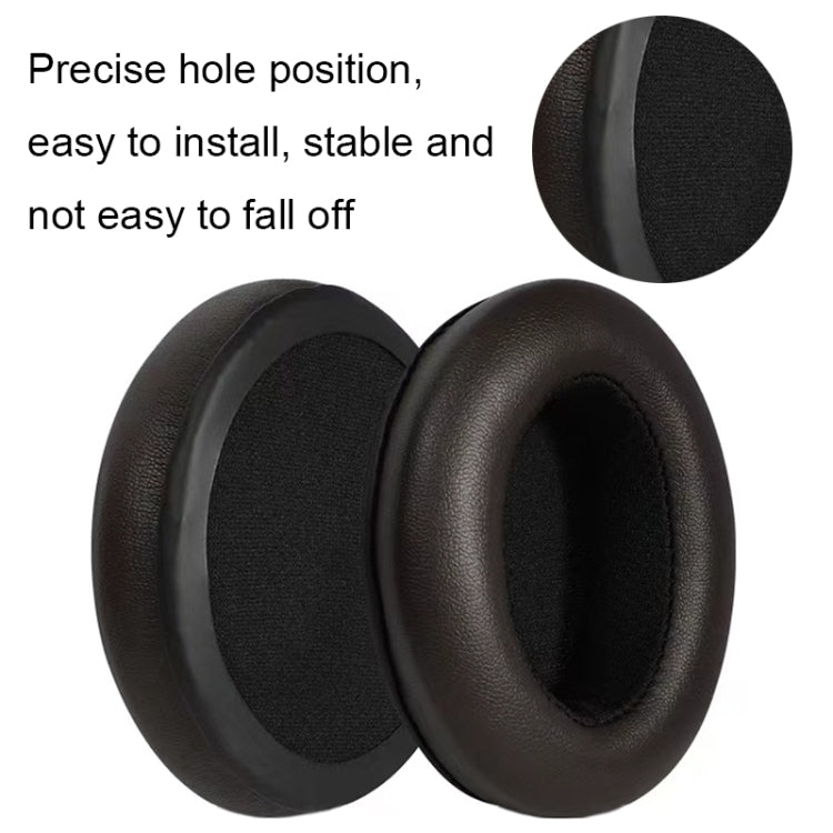 For Sennheiser Momentum 1pair Soft Comfortable Headset Sponge Cover, Color: Brown Lambskin - Earmuff & Pad by PMC TechLife | Online Shopping South Africa | PMC TechLife