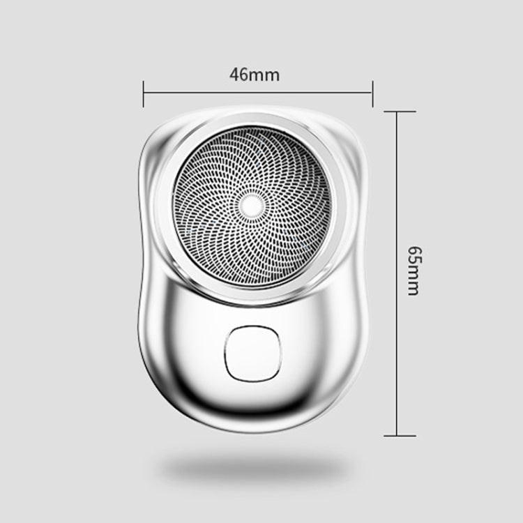 Electric Mini Shaver USB Rechargeable Waterproof Portable Razor(Gradient Blue) - Electric Shavers by PMC TechLife | Online Shopping South Africa | PMC TechLife