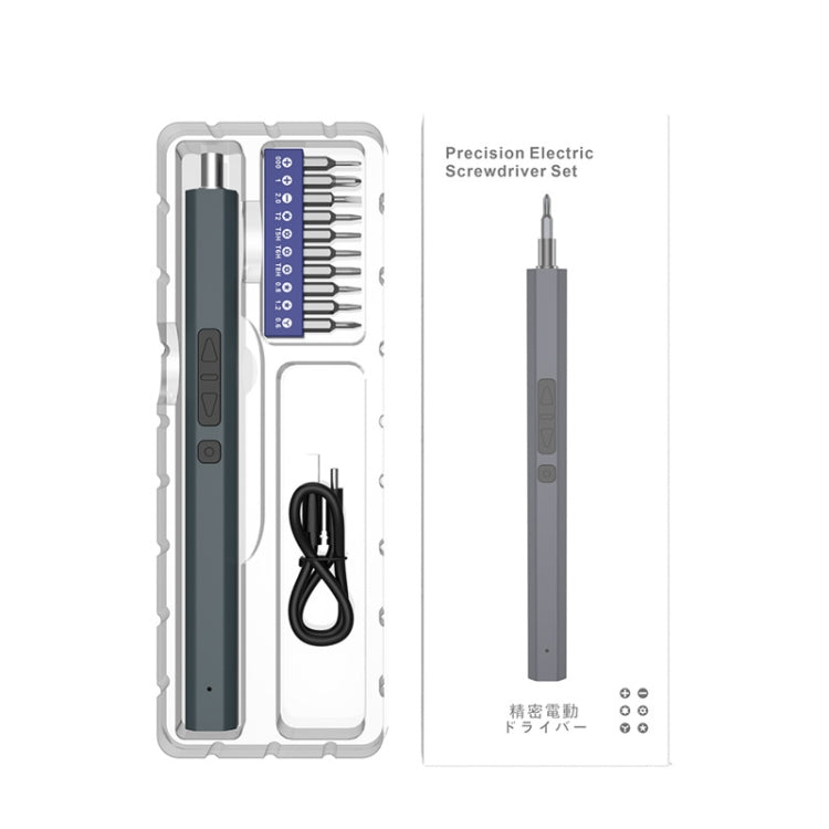 11 In 1 Rechargeable Mini Electric Screwdriver Set With 3LED Lighting - Screwdriver Set by PMC TechLife | Online Shopping South Africa | PMC TechLife | Buy Now Pay Later Mobicred