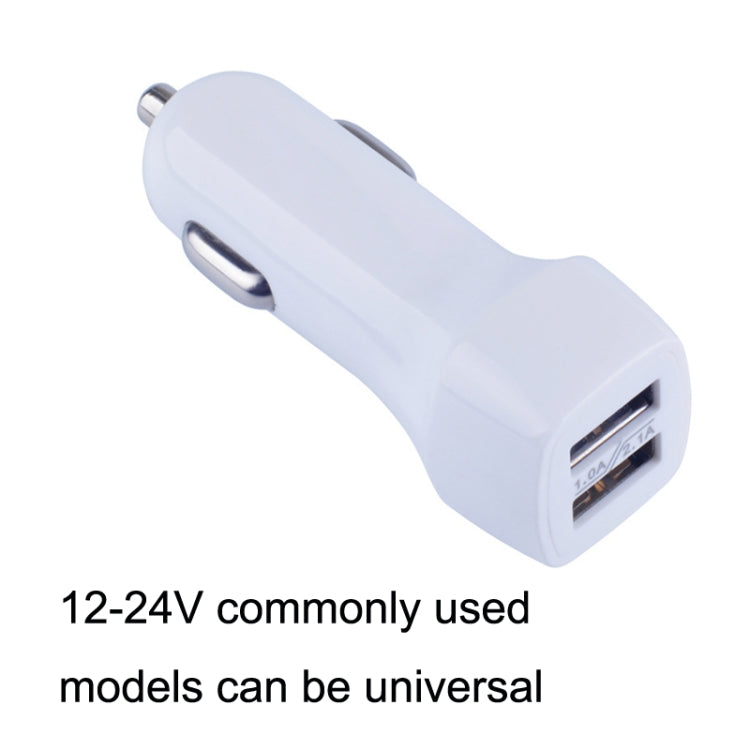 522AL Fast Charging With Cable Car Charging, Output Interface: Micro USB (White) - Car Charger by PMC TechLife | Online Shopping South Africa | PMC TechLife