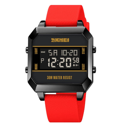 SKMEI 1848 Fashion Multifunctional Student Sports Waterproof Men Watch(Red) - Sport Watches by SKMEI | Online Shopping South Africa | PMC Jewellery | Buy Now Pay Later Mobicred