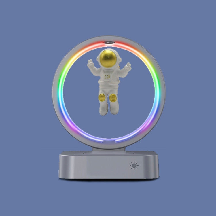 Y-558 Magnetic Levitation Astronaut TWS Bluetooth Speaker With RGB Light,Style: Golden Basic - Desktop Speaker by PMC TechLife | Online Shopping South Africa | PMC TechLife