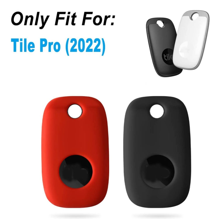 For Tile Mate Pro Tracker Silicone Case One-piece Design Protective Cover(Purple) - Tracker Protective Case by PMC TechLife | Online Shopping South Africa | PMC TechLife | Buy Now Pay Later Mobicred