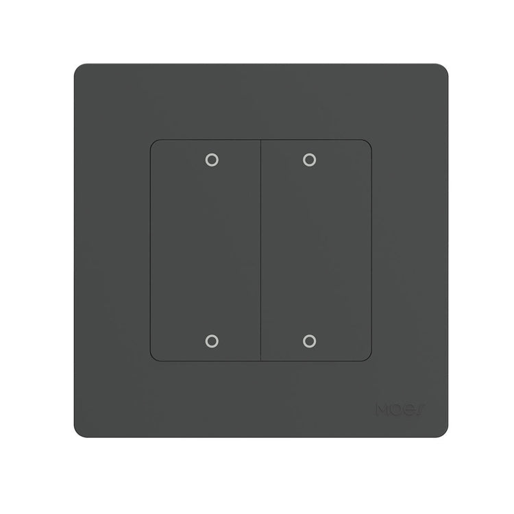 Tuya ZigBee Smart Single-fire Zero-fire Sharing Timing Voice Wall Switch EU Plug, Style: 4 Ways (Gray Scene Casual Post) - Smart Switch by PMC TechLife | Online Shopping South Africa | PMC TechLife