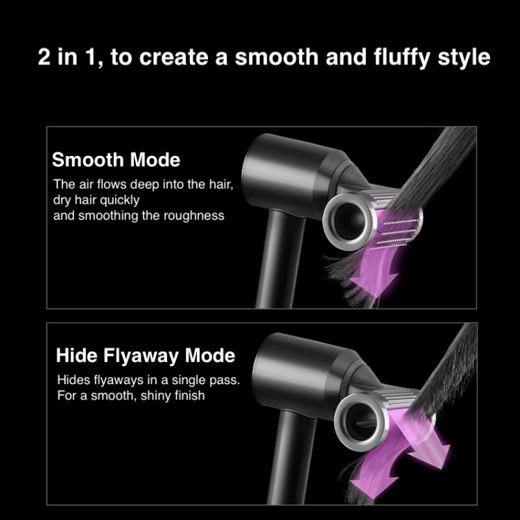 For Dyson Hair Dryer Nozzle Smooth Flyaway Attachment(Copper Nickel Color) - Dyson Accessories by PMC TechLife | Online Shopping South Africa | PMC TechLife