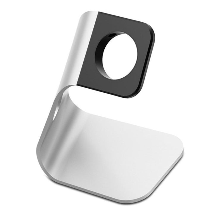 Z65 For Apple Watch Charging Stand Aluminum Alloy Desktop Display Stand(Silver) - Charger / Holder by PMC TechLife | Online Shopping South Africa | PMC TechLife | Buy Now Pay Later Mobicred