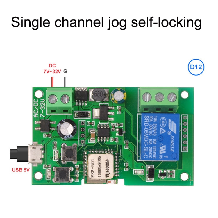 2pcs Sonoff Single Channel WiFi Wireless Remote Timing Smart Switch Relay Module Works, Model: 5V - free shipping - PMC TechLife - Order now!