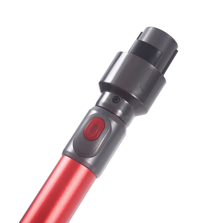 For Dyson V7 V8 V10 V11 V15 Vacuum Cleaner Telescopic Rod Metal Extension Tube(Red) - Dyson Accessories by PMC Jewellery | Online Shopping South Africa | PMC Jewellery