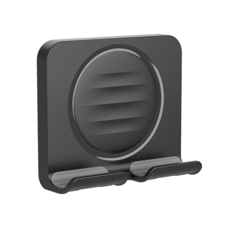 B86 Multifunctional Rotatable Punch-free Wall Mobile Phone Holder(Black) - Hand-Sticking Bracket by PMC TechLife | Online Shopping South Africa | PMC TechLife | Buy Now Pay Later Mobicred