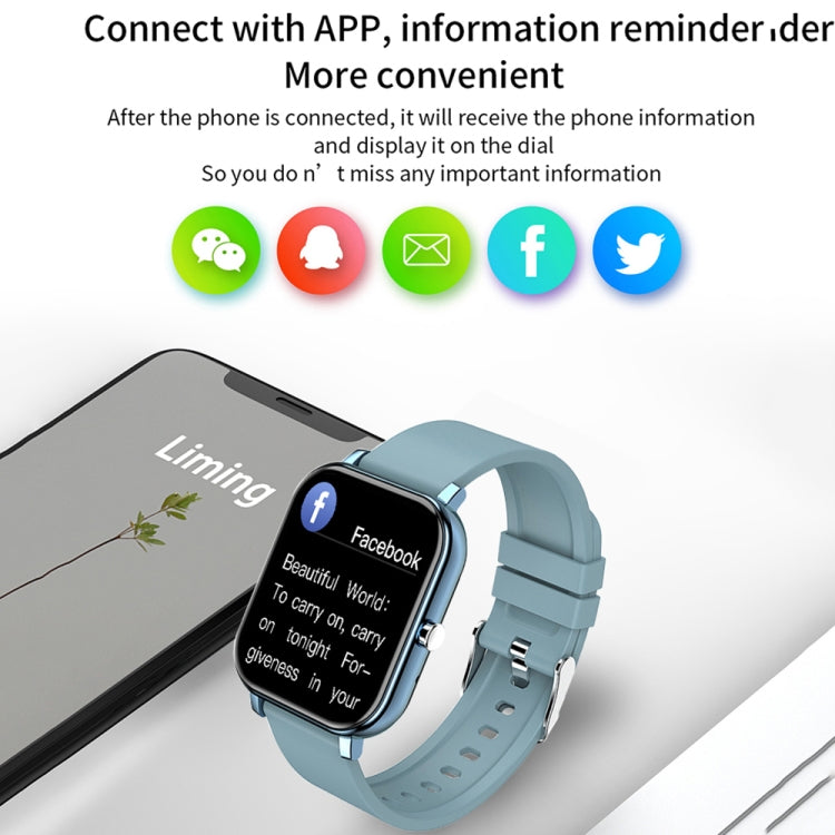 H10 1.69 inch Screen Bluetooth Call Smart Watch, Support Heart Rate/Blood Pressure/Sleep Monitoring, Color: Gold Net+Silicone - Smart Wear by PMC TechLife | Online Shopping South Africa | PMC TechLife