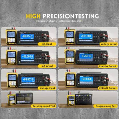 FNIRSI SG-004A 4-20mA Multi-Function Signal Generator Current Pressure Thermal Resistance Calibrator, EU Plug - Current & Voltage Tester by FNIRSI | Online Shopping South Africa | PMC Jewellery | Buy Now Pay Later Mobicred