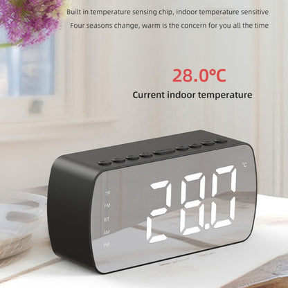 Q5 Outdoor Portable Card Bluetooth Speaker Small Clock Radio, Color: Black 1400mAh - Mini Speaker by PMC Jewellery | Online Shopping South Africa | PMC Jewellery