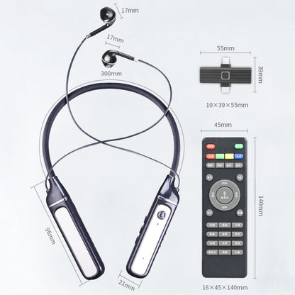 SN-537K 5.3 Bluetooth Live Earphones Built-In Sound Card Wireless Receiver Sports Earphones(White) - Bluetooth Earphone by PMC Jewellery | Online Shopping South Africa | PMC Jewellery