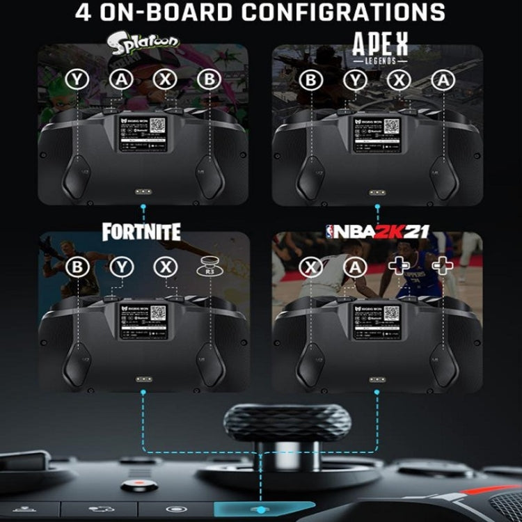 BIGBIGWON Blitz C2Pro+Base Full Mechanical Gamepad Bluetooth Wired Dual Mode Support Switch / PC / Android / IOS - Controller Gamepad by BIGBIGWON | Online Shopping South Africa | PMC TechLife