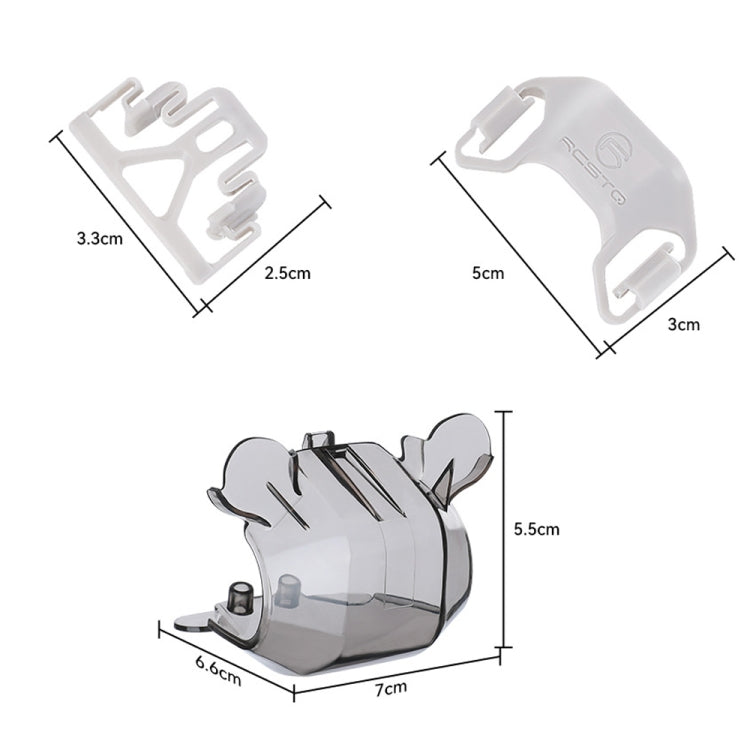 For DJI Mini 3 Pro RCSTQ Drone Accessories Simple Paddle - Lens Hood by RCSTQ | Online Shopping South Africa | PMC Jewellery