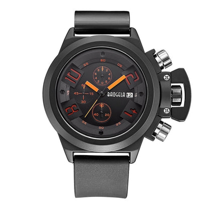 BAOGELA 1606 Student Big Dial Sports Waterproof Men Watch Orange - Sport Watches by BAOGELA | Online Shopping South Africa | PMC Jewellery