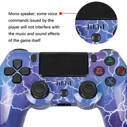 For PS4 Wireless Bluetooth Game Controller With Light Strip Dual Vibration Game Handle(Cartoon) - Gamepads by PMC Jewellery | Online Shopping South Africa | PMC Jewellery