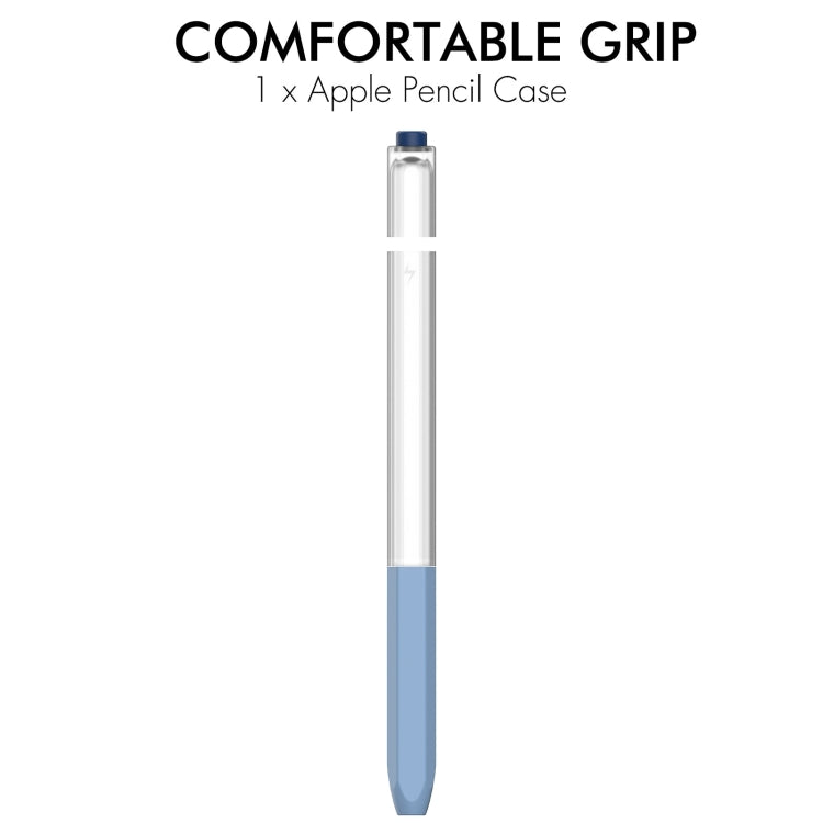 For Apple Pencil 2 AhaStyle PT-LC05 Jelly Style Translucent Silicone Protective Pen Case(Mint) - free shipping - PMC TechLife - Order now!