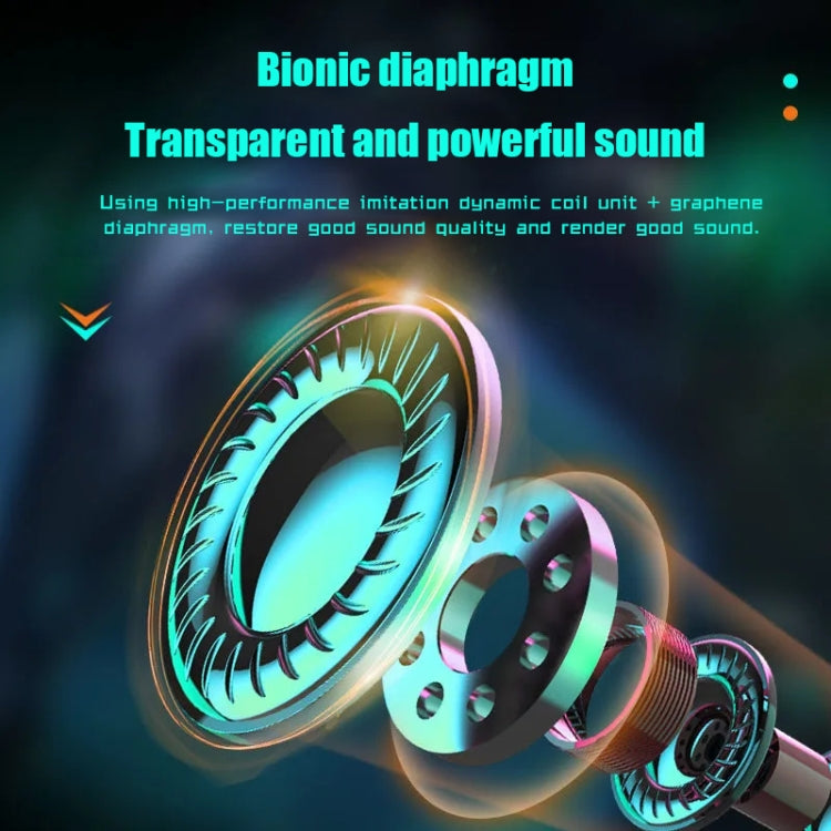 N35 TWS Colorful Light In-Ear Low Latency Wireless Bluetooth Game Earphones, Style: Digital Display - TWS Earphone by PMC TechLife | Online Shopping South Africa | PMC TechLife