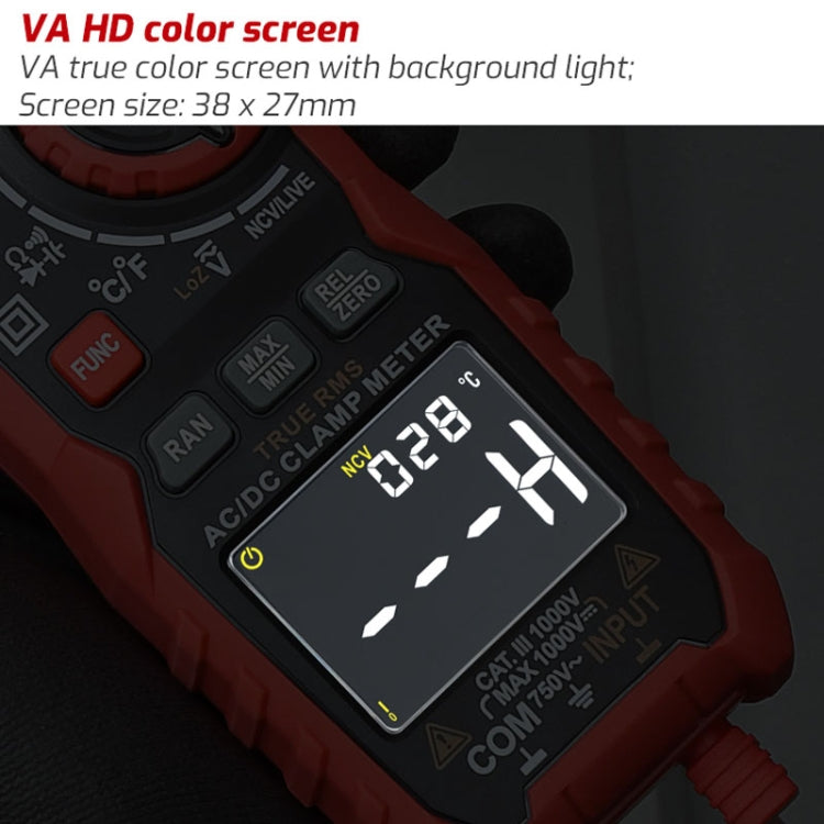 TASI TA813A Clamp Meter High Accuracy AC DC Voltage Ammeter - free shipping - PMC TechLife - Order now!