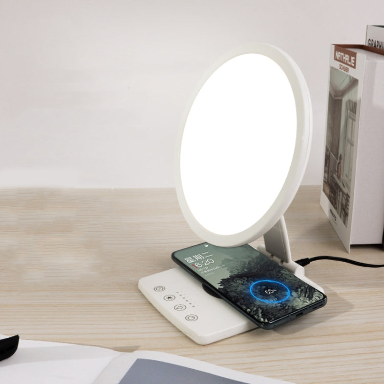 Wireless Charger SAD Therapy Light Intelligent Timing Emotional Physiotherapy Light(UK Plug) - Others by PMC TechLife | Online Shopping South Africa | PMC TechLife