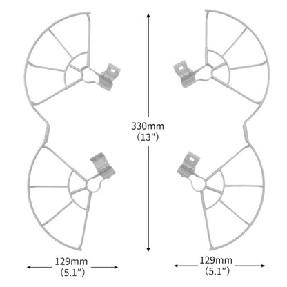 For DJI MINI 3 Propeller Blades Anti Collision Protection Ring - Others by PMC Jewellery | Online Shopping South Africa | PMC Jewellery