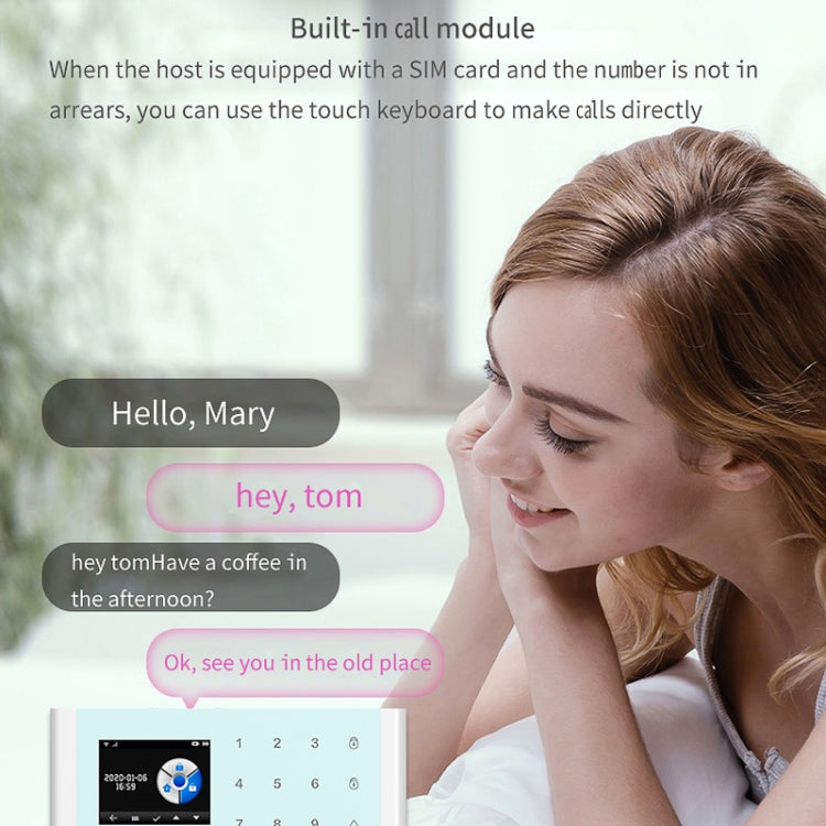 CS118   WIFI+GSM Tuya Smart Voice Alarm System Supports Amazon Alexa/ Google Assistant, Spec: Package 5 - Alarm System by PMC TechLife | Online Shopping South Africa | PMC TechLife