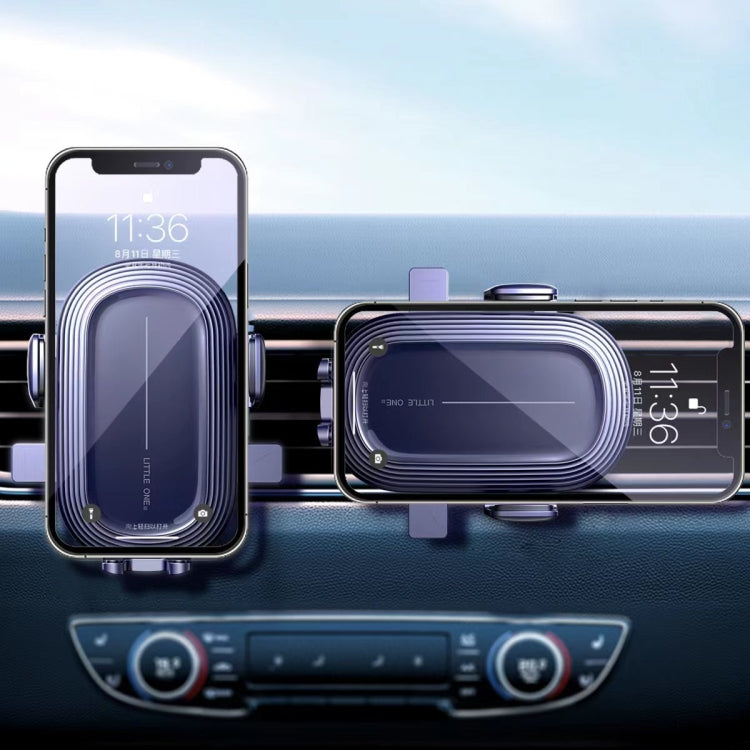 Little One Gravity Car Holder Air Vent Clip Mount Mobile Cell Stand Smartphone GPS Support - Car Holders by PMC TechLife | Online Shopping South Africa | PMC TechLife