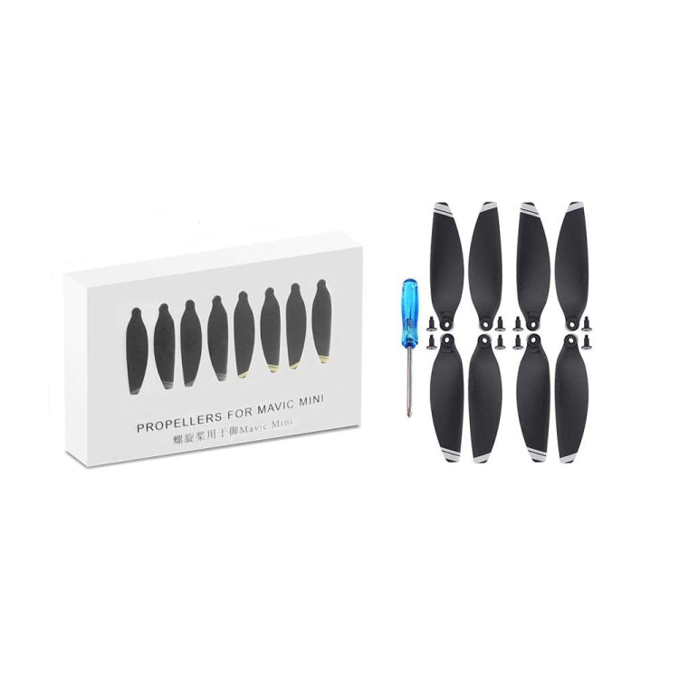 For DJI Mavic Mini 4726F Wing Propeller Blade Drone Accessories, Spec: 2pairs Silver Edge - DIY Propeller by PMC Jewellery | Online Shopping South Africa | PMC Jewellery | Buy Now Pay Later Mobicred