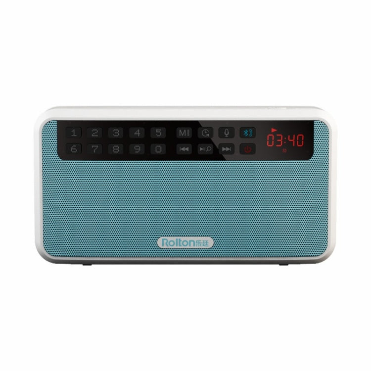 Rolton E500 Bluetooth Speaker 2.1-Channel Built-In Microphone Supports FM Radio(Blue) - Mini Speaker by Rolton | Online Shopping South Africa | PMC Jewellery | Buy Now Pay Later Mobicred