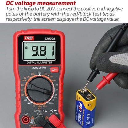 TASI TA800A Universal Meter Digital High Precision Full-Automatic Meter - Digital Multimeter by TASI | Online Shopping South Africa | PMC Jewellery | Buy Now Pay Later Mobicred