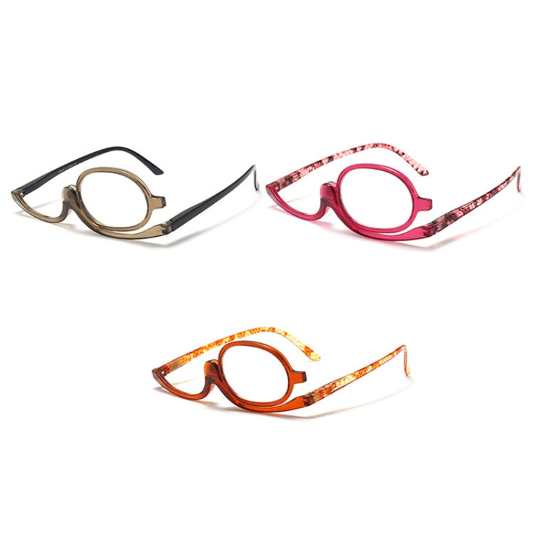 Makeup Presbyopic Glasses Monolithic Reading Glass Magnifying Glass, Degree: +400(Black) - Presbyopic Glasses by PMC Jewellery | Online Shopping South Africa | PMC Jewellery