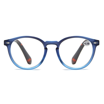 Retro Flexible Durable Portability HD Presbyopic Glasses +150(Graduate Blue) - Presbyopic Glasses by PMC Jewellery | Online Shopping South Africa | PMC Jewellery