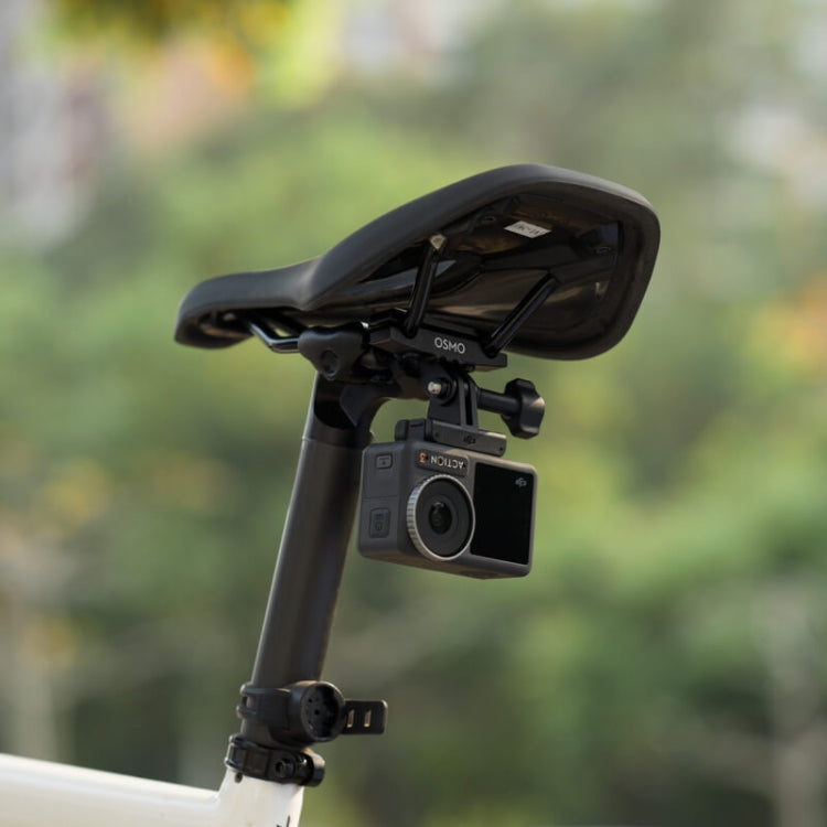 Original DJI Action 2 / Osmo Action / Osmo Action 3 / Osmo Action 4 Bike Seat Rail Mount - free shipping - PMC TechLife - Order now!