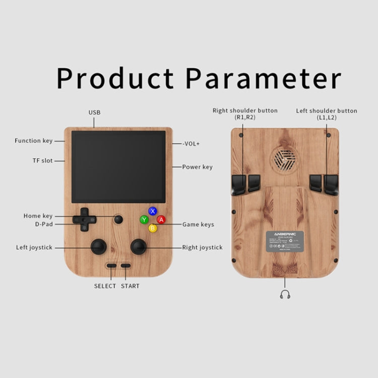 ANBERNIC RG405V 4+256G 10000 Games Handheld Game Console 4-Inch IPS Screen Android 12 System T618 64-Bit Game Player(Retro Gray) - free shipping - PMC TechLife - Order now!