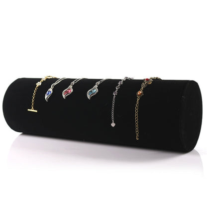 Velvet Headband Storage Rack Hairband Display Stand Jewelry Display Stand, Color: Sackcloth 11x35cm - Jewelry Storages by PMC Jewellery | Online Shopping South Africa | PMC Jewellery