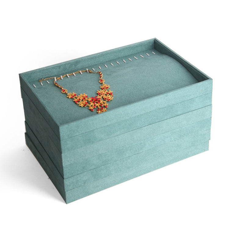 Suede Multifunctional Jewelry Display Tray Necklace Bracelet Bangle Display Case, Style: 24 Grid - Jewelry Storages by PMC Jewellery | Online Shopping South Africa | PMC Jewellery