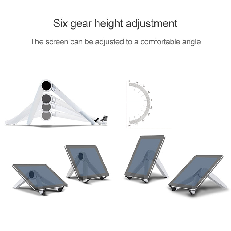 Tablet PC Laptop Desktop Bracket Cooling Triangle Bracket(Black) - Laptop Stand by PMC TechLife | Online Shopping South Africa | PMC TechLife