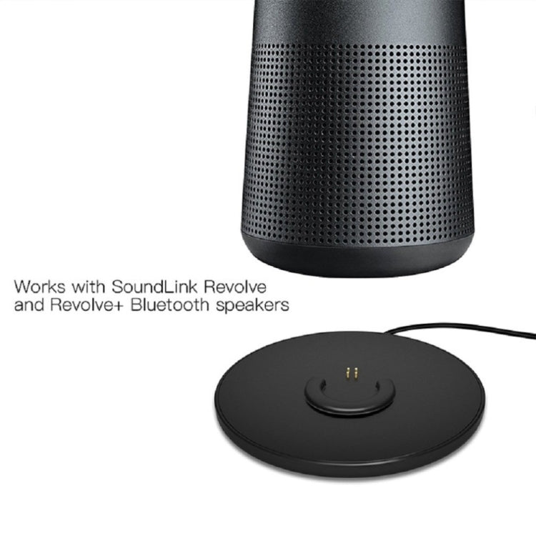 Desktop Station Dock Charger with USB Cable for Bose Soundlink Revolve Soundlink Revolve+(Black) - Other Accessories by PMC TechLife | Online Shopping South Africa | PMC TechLife