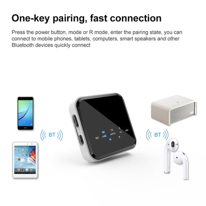 B29 2 in 1 Bluetooth 5.0 Audio Adapter Transmitter Receiver, Support AUX - Audio Receiver Transmitter by PMC Jewellery | Online Shopping South Africa | PMC Jewellery