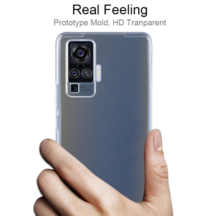 For Vivo X50 Pro 0.75mm Ultra-Thin Transparent TPU Protective Case - vivo Cases by PMC TechLife | Online Shopping South Africa | PMC TechLife