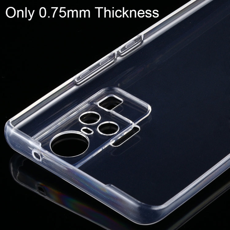 For Vivo X50 Pro 0.75mm Ultra-Thin Transparent TPU Protective Case - vivo Cases by PMC TechLife | Online Shopping South Africa | PMC TechLife