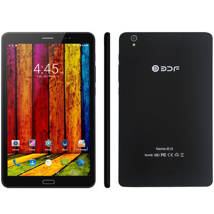 BDF 819 4G Phone Call Tablet PC, 8 inch 2GB+32GB, Android 8.0, MTK6753 Octa Core, Support Dual SIM / WiFi / Bluetooth / Google Play - BDF by BDF | Online Shopping South Africa | PMC Jewellery