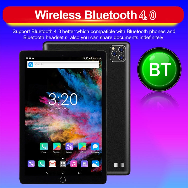 BDF A10 3G Phone Call Tablet PC, 10 inch, 2GB+32GB, Android 9.0, MTK8321 Octa Core Cortex-A7, Support Dual SIM & Bluetooth & WiFi & GPS, EU Plug(Gold) - BDF by BDF | Online Shopping South Africa | PMC Jewellery