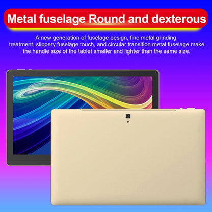 M101 4G LTE Tablet PC, 14.1 inch, 4GB+128GB, Android 8.1 MTK6797 Deca Core 2.1GHz, Dual SIM, Support GPS, OTG, WiFi, BT(Gold) - Others by PMC Jewellery | Online Shopping South Africa | PMC Jewellery